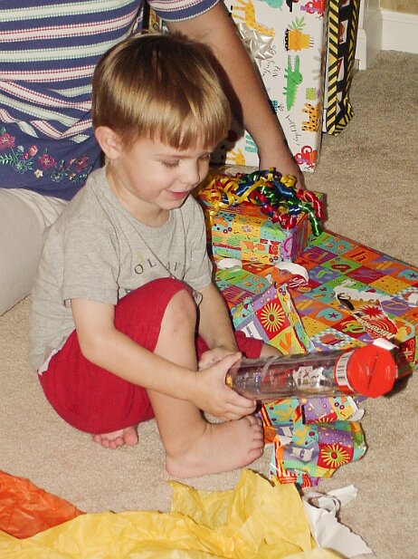 Caleb's Birthday, 2002