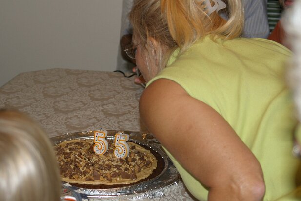 Birthday 2004-09 Celebrating Caleb's and Sandra's birthdays