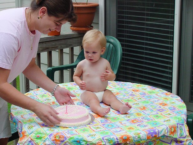 Cara's 1st Birthday, 2002