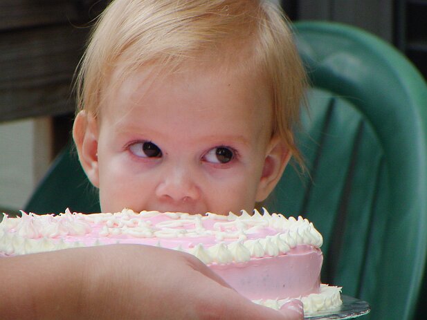 Cara's 1st Birthday, 2002