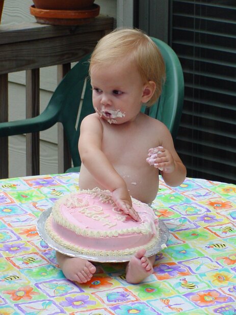 Cara's 1st Birthday, 2002