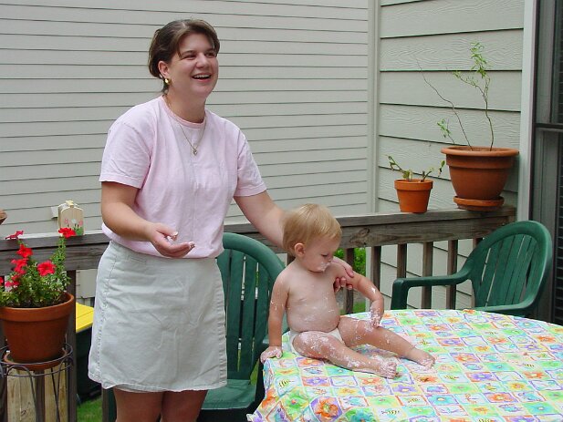 Cara's 1st Birthday, 2002