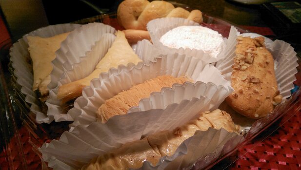 Food 2014 Atlanta Greek Festival pastry sampler