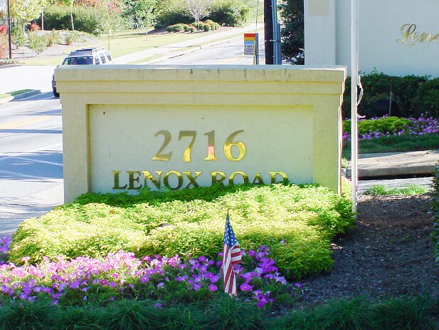 Our Lenox Heights Condo, 2001 Entrance