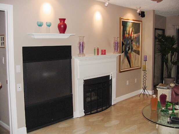 Our Lenox Heights Condo, 2001 Living room