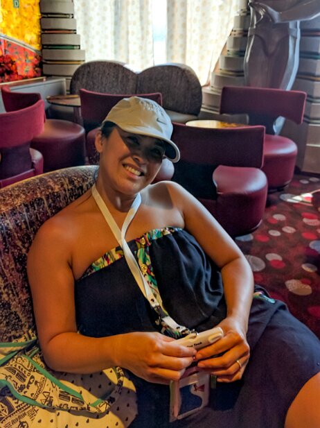 Cruise Elation 2016-05 So thrilled for muster station briefing