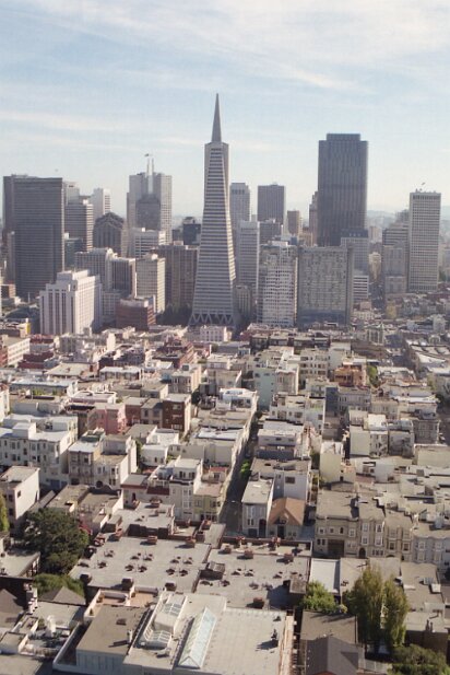 San Francisco, 1999-10 View from Coit Tower